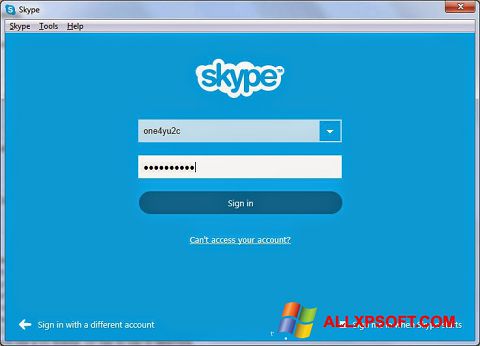 Ekrano kopija Skype Setup Full Windows XP