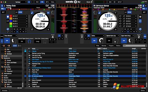 Ekrano kopija Serato DJ Windows XP