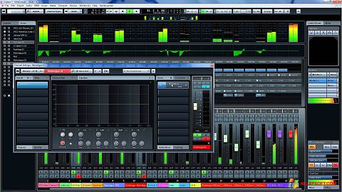 Ekrano kopija Cubase Windows XP