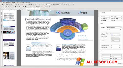 Ekrano kopija Master PDF Editor Windows XP