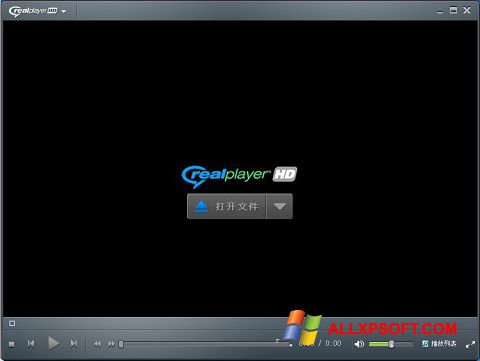 Ekrano kopija RealPlayer Windows XP