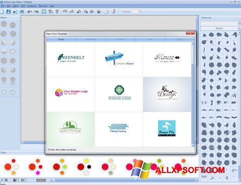 Ekrano kopija Sothink Logo Maker Windows XP