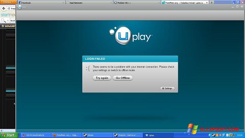 Ekrano kopija Uplay Windows XP