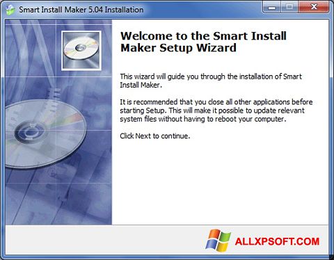 Ekrano kopija Smart Install Maker Windows XP