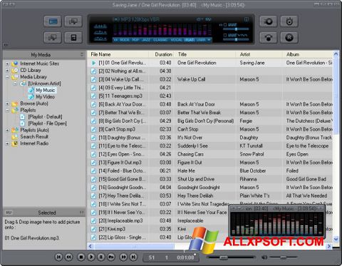Ekrano kopija JetAudio Windows XP