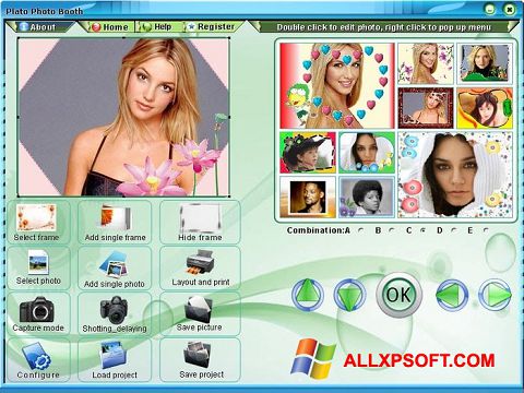 Ekrano kopija Photo Booth Windows XP
