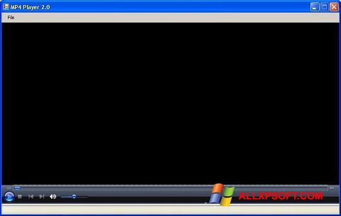 Ekrano kopija MP4 Player Windows XP