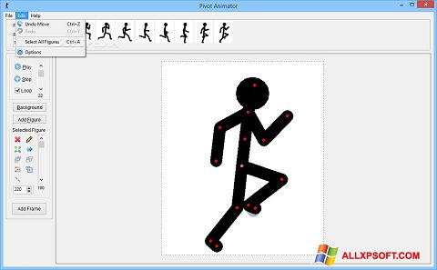 Ekrano kopija Pivot Animator Windows XP