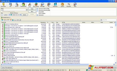 Ekrano kopija eMule Windows XP