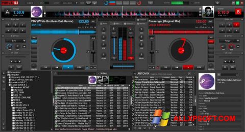 Ekrano kopija Virtual DJ Windows XP