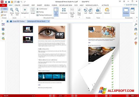 Ekrano kopija Soda PDF Windows XP