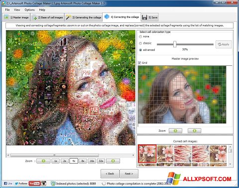Ekrano kopija Photo Collage Windows XP
