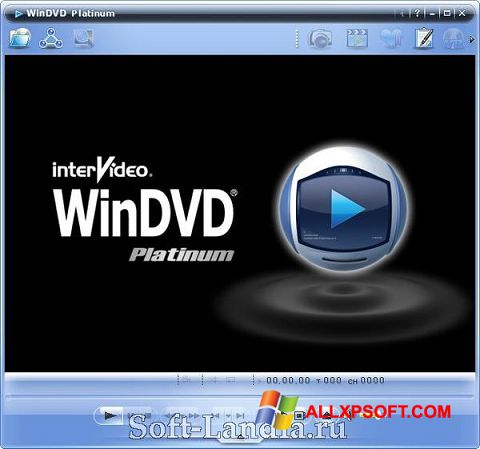 Ekrano kopija WinDVD Windows XP